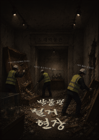 박물관 철거 현장