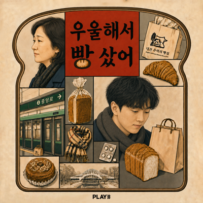우울해서 빵 샀어